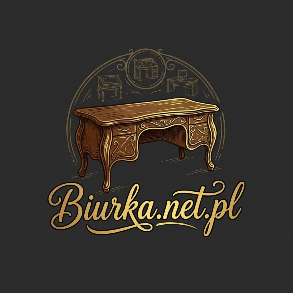 Logo Biurka.net.pl, poradnika o drewnianych biurkach